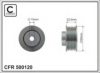 CAFFARO 500120 Deflection/Guide Pulley, v-ribbed belt